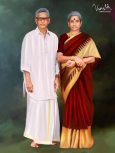 Parents - S Rajeswara Rao & Rajeswari