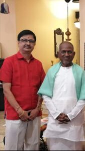 With Ilaya Raja